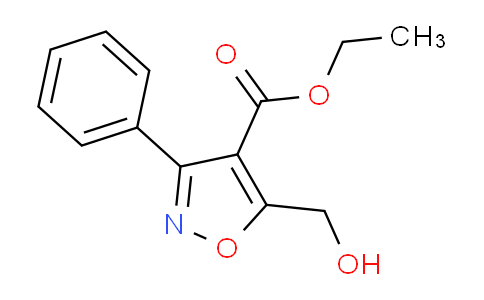 CAS No. 95104-44-2, ethyl 5-(hydroxymethyl)-3-phenylisoxazole-4-carboxylate
