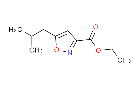 CAS No. 110578-27-3, Ethyl 5-isobutylisoxazole-3-carboxylate