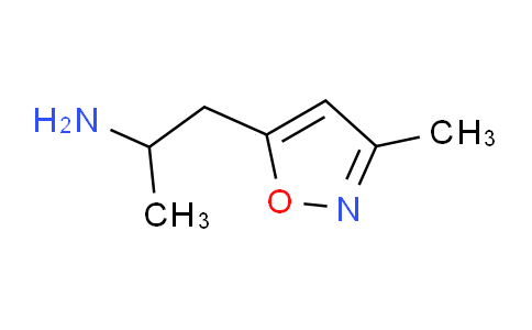 CAS No. 1207176-27-9, 1-(3-methylisoxazol-5-yl)propan-2-amine
