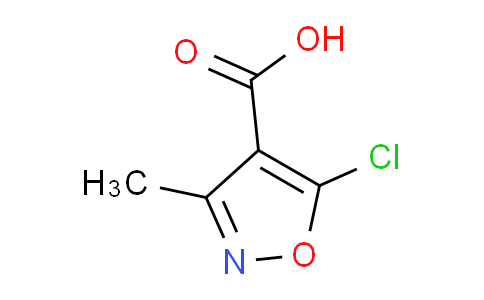 CAS No. 3356-99-8, 5-chloro-3-methylisoxazole-4-carboxylic acid