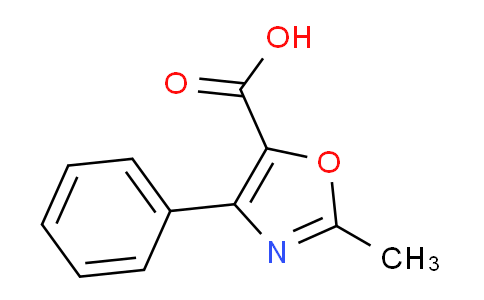 CAS No. 51143-21-6, 2-Methyl-4-phenyl-1,3-oxazole-5-carboxylic acid