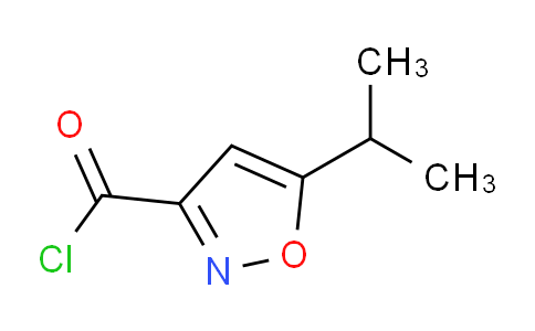 CAS No. 53064-56-5, 5-Isopropylisoxazole-3-carbonyl chloride