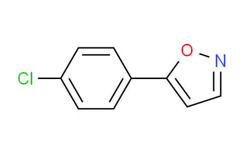 CAS No. 7064-32-6, 5-(4-Chlorophenyl)isoxazole