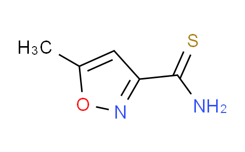 CAS No. 77358-26-0, 5-Methylisoxazole-3-carbothioamide