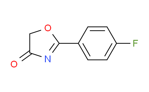 CAS No. 897027-68-8, 2-(4-Fluorophenyl)oxazol-4(5H)-one