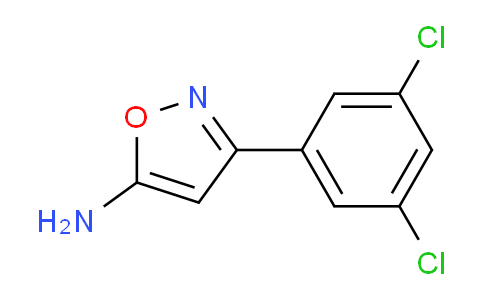 CAS No. 1020997-14-1, 3-(3,5-Dichlorophenyl)isoxazol-5-amine