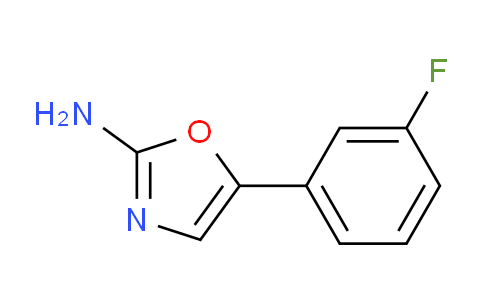 CAS No. 1260887-31-7, 5-(3-Fluorophenyl)oxazol-2-amine