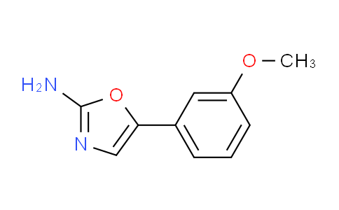 CAS No. 1226177-87-2, 5-(3-Methoxyphenyl)oxazol-2-amine