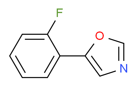 CAS No. 1240321-68-9, 5-(2-Fluorophenyl)oxazole