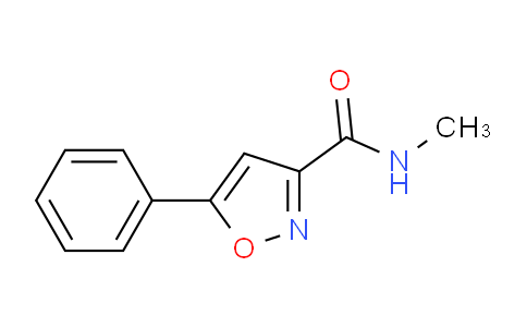CAS No. 144537-05-3, N-Methyl-5-phenylisoxazole-3-carboxamide