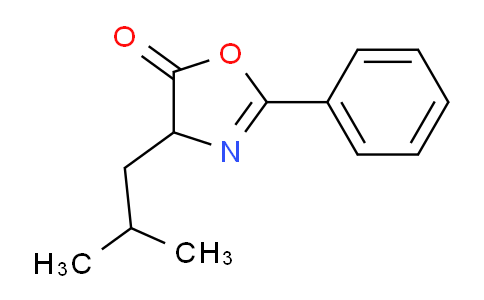 CAS No. 25163-98-8, 4-Isobutyl-2-phenyloxazol-5(4H)-one