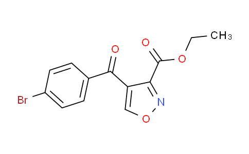 CAS No. 338408-83-6, Ethyl 4-(4-bromobenzoyl)isoxazole-3-carboxylate