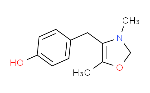 CAS No. 75999-06-3, 4-((3,5-Dimethyl-2,3-dihydrooxazol-4-yl)methyl)phenol
