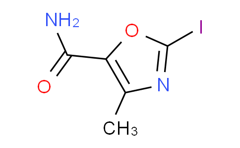 CAS No. 1823921-57-8, 2-Iodo-4-methyloxazole-5-carboxamide