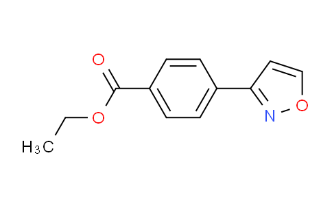 CAS No. 1822856-36-9, Ethyl 4-(isoxazol-3-yl)benzoate