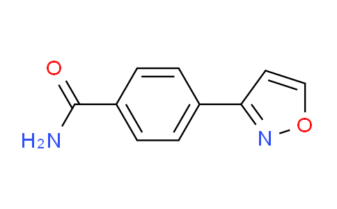 CAS No. 1823914-28-8, 4-(Isoxazol-3-yl)benzamide