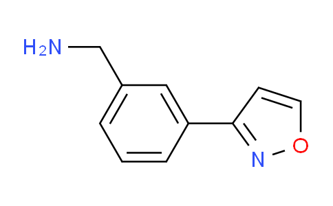 CAS No. 1403469-26-0, (3-(Isoxazol-3-yl)phenyl)methanamine