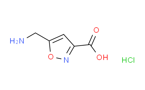 MC773866 | 1235441-71-0 | 5-(Aminomethyl)isoxazole-3-carboxylic acid hydrochloride