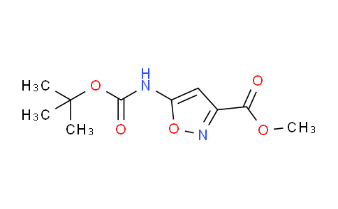 CAS No. 1779756-98-7, Methyl 5-((tert-butoxycarbonyl)amino)isoxazole-3-carboxylate
