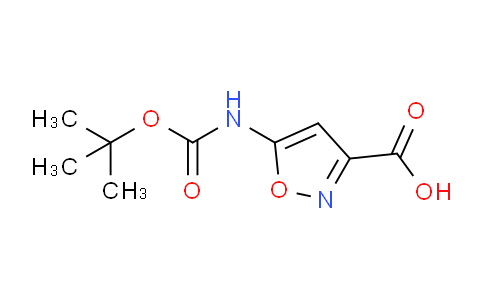 CAS No. 1258503-55-7, 5-((tert-Butoxycarbonyl)amino)isoxazole-3-carboxylic acid