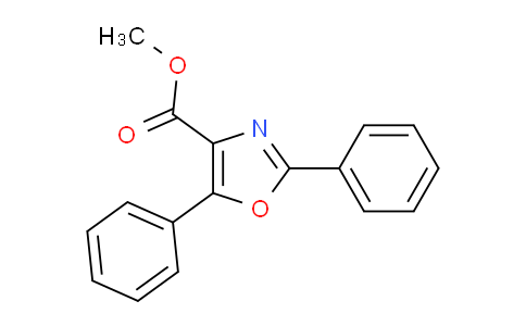 CAS No. 25755-94-6, Methyl 2,5-diphenyloxazole-4-carboxylate