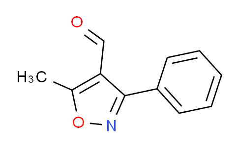 CAS No. 87967-95-1, 5-Methyl-3-phenylisoxazole-4-carbaldehyde