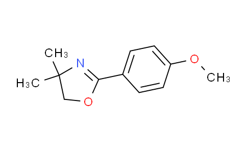 CAS No. 53416-46-9, 2-(4-Methoxyphenyl)-4,4-dimethyl-4,5-dihydrooxazole