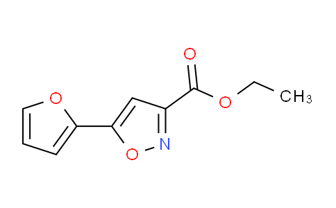 CAS No. 33545-40-3, Ethyl 5-(furan-2-yl)isoxazole-3-carboxylate