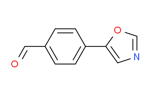 CAS No. 179057-31-9, 4-(Oxazol-5-yl)benzaldehyde