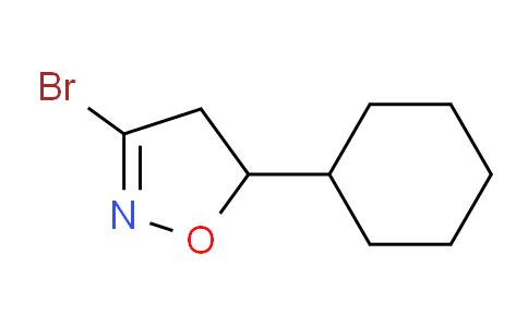 CAS No. 1120214-99-4, 3-Bromo-5-cyclohexyl-4,5-dihydroisoxazole