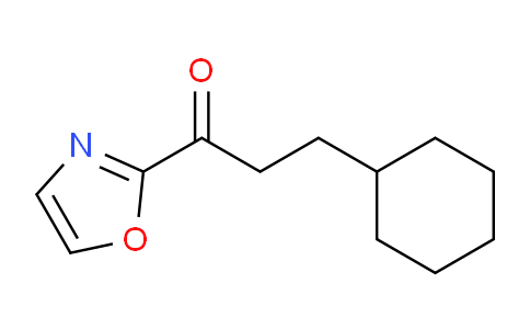 898759-06-3 | 2-(3-Cyclohexylpropionyl)oxazole
