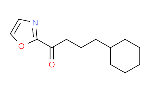 CAS No. 898759-08-5, 2-(4-Cyclohexylbutyryl)oxazole