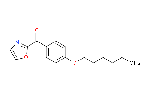 CAS No. 898760-29-7, 2-(4-Hexyloxybenzoyl)oxazole