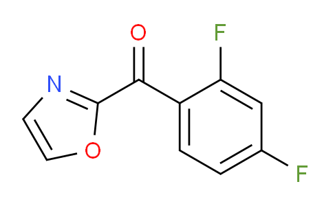 CAS No. 898760-38-8, 2-(2,4-Difluorobenzoyl)oxazole