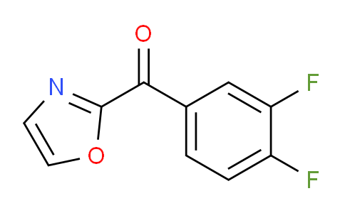 CAS No. 898760-47-9, 2-(3,4-Difluorobenzoyl)oxazole