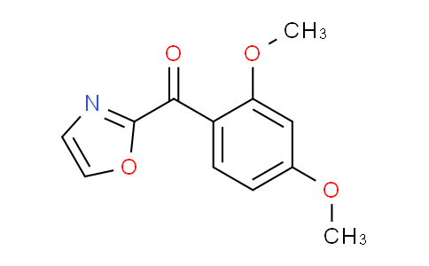 CAS No. 898784-32-2, 2-(2,4-Dimethoxybenzoyl)oxazole