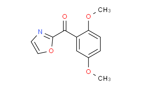 CAS No. 898784-34-4, 2-(2,5-Dimethoxybenzoyl)oxazole