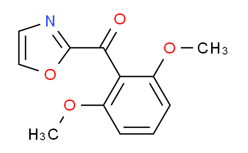 CAS No. 898784-36-6, 2-(2,6-Dimethoxybenzoyl)oxazole
