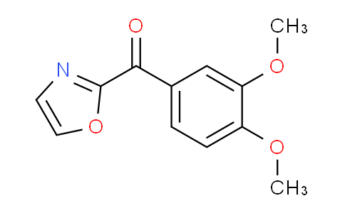 CAS No. 898784-38-8, 2-(3,4-Dimethoxybenzoyl)oxazole