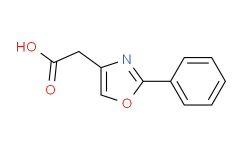 CAS No. 22086-89-1, 2-(2-Phenyloxazol-4-yl)acetic acid