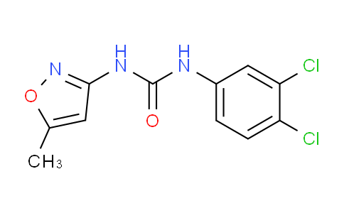 CAS No. 55808-50-9, 1-(3,4-Dichlorophenyl)-3-(5-methylisoxazol-3-yl)urea