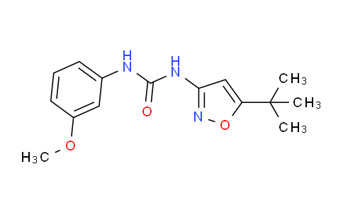 CAS No. 894271-98-8, 1-(5-(tert-Butyl)isoxazol-3-yl)-3-(3-methoxyphenyl)urea