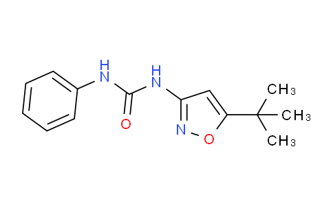 CAS No. 55807-76-6, 1-(5-(tert-Butyl)isoxazol-3-yl)-3-phenylurea