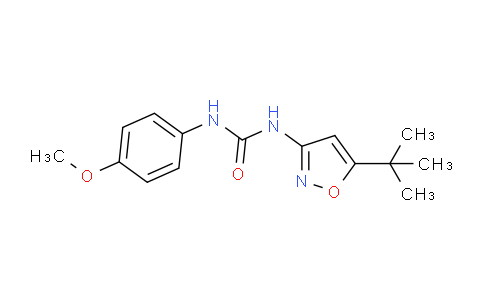 CAS No. 852670-26-9, 1-(5-(tert-Butyl)isoxazol-3-yl)-3-(4-methoxyphenyl)urea