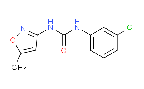 CAS No. 381698-55-1, 1-(3-Chlorophenyl)-3-(5-methylisoxazol-3-yl)urea