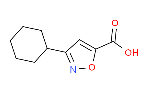 CAS No. 876716-46-0, 3-Cyclohexylisoxazole-5-carboxylic acid