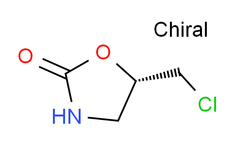 CAS No. 169048-83-3, (S)-5-(chloromethyl)oxazolidin-2-one