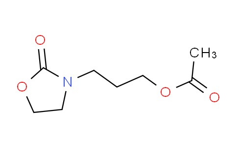 CAS No. 87010-30-8, 3-(3-Hydroxypropyl)-2-oxazolidinone Acetate