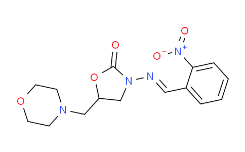 CAS No. 183193-59-1, (E)-5-(morpholinomethyl)-3-((2-nitrobenzylidene)amino)oxazolidin-2-one