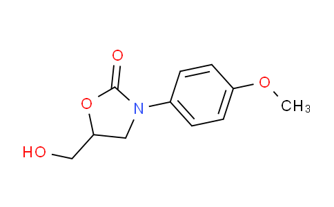 CAS No. 42902-32-9, 5-(hydroxymethyl)-3-(4-methoxyphenyl)oxazolidin-2-one